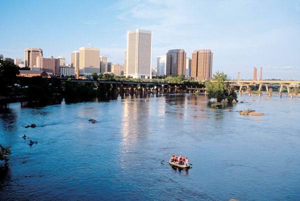 Richmond, Virginia sky