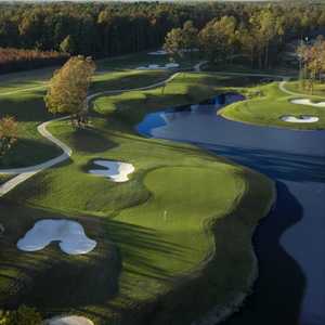 Williamsburg National GC - Yorktown: aerial view