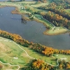 Aerial view from Gauntlet Golf Club