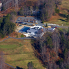 Aerial view of the clubhouse and swimming pool (courtesy of Aquia Harbor Golf & Country Club)