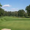 A view of the 9th green with putting green in foreground at 	Patuxent Greens Country Club