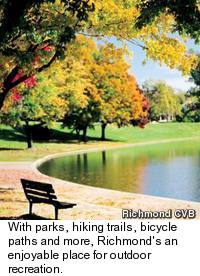 Byrd Park in Richmond, Va.
