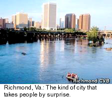 Richmond, Virginia sky