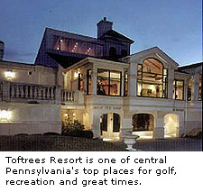 toftrees resort golf
